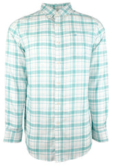Men's Headland Moultrie Plaid Long Sleeve Sport Shirt TdlWv Medium